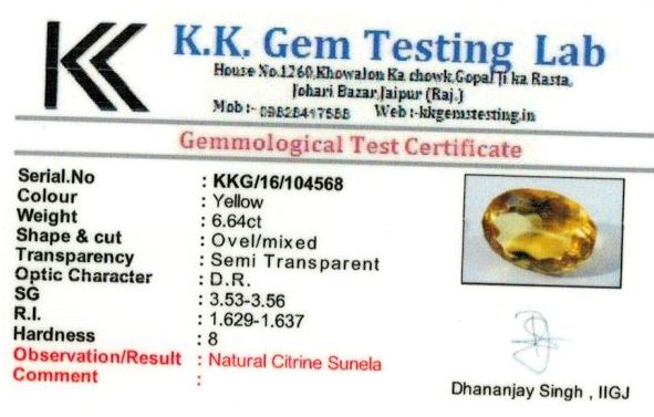 7.22-ratti-certified-golden-topaz-stone Certificate (ID-102)
